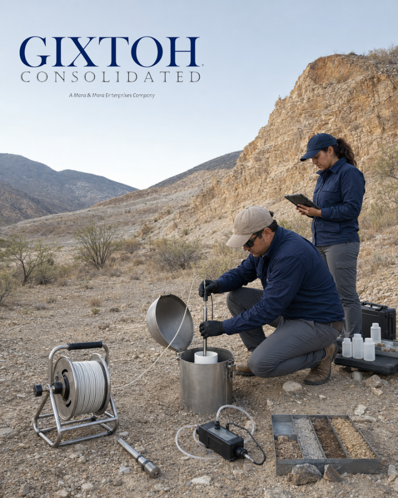 Trabajo técnico relacionado con Hidrogeología