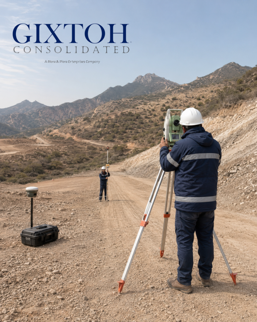 Trabajo técnico relacionado con Topografía